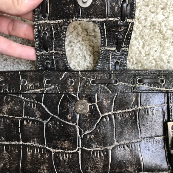 Versace Alligator Clutch - Picture 11 of 12